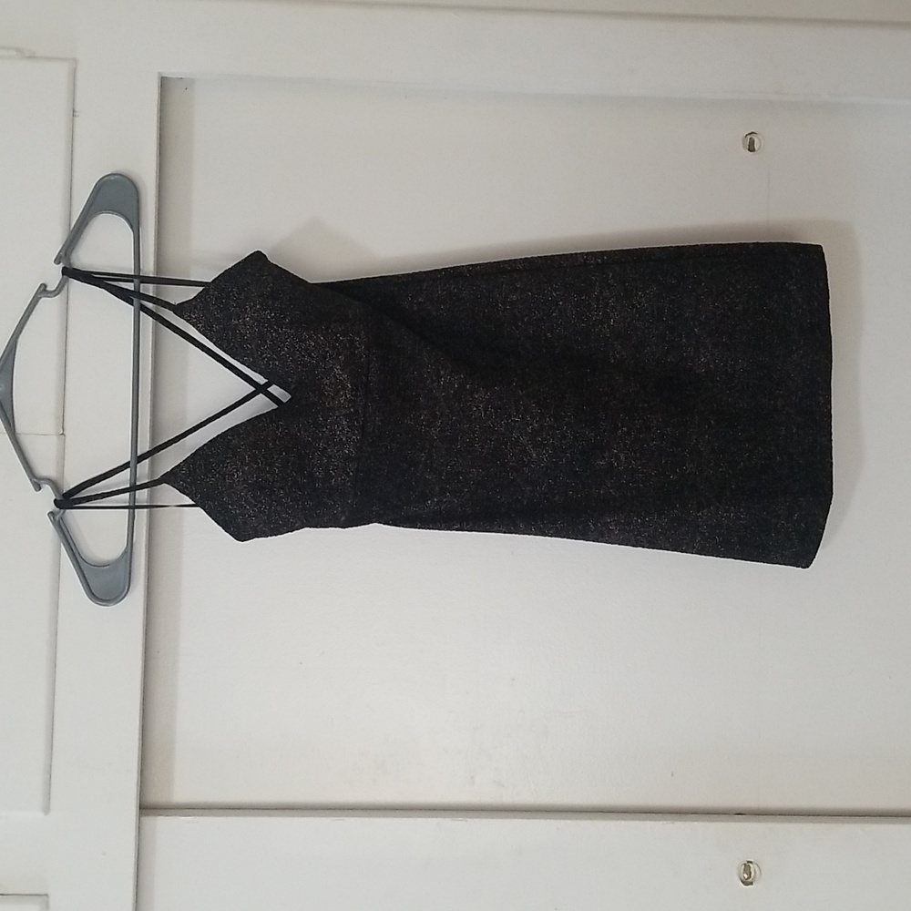 GBG Mckayla Mini Foil Dress